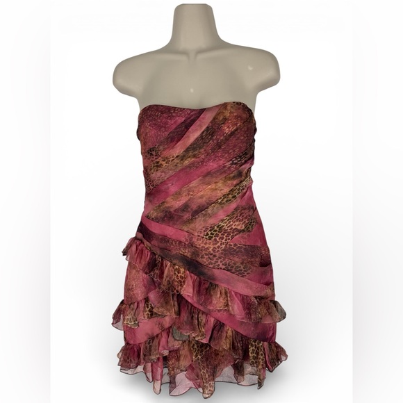 Faviana Dresses & Skirts - Faviana New York Ruffled Chiffon Dress